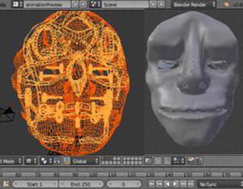 face mechanical speech preview image
